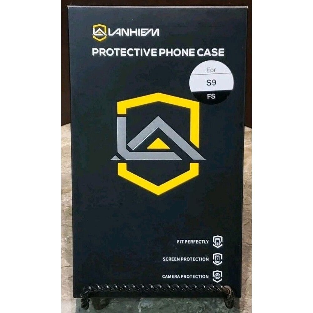 Lanheim Heavy Duty Phone Case | Shockproof cover for S9/FS Black Case NEW SEALED